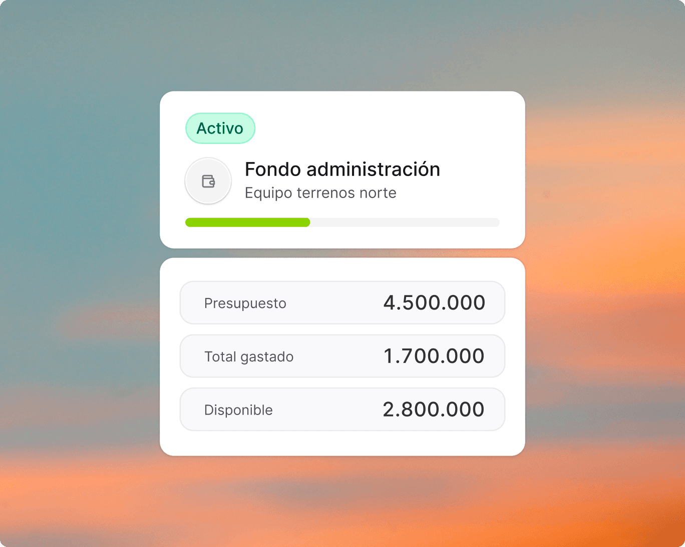 Petty cash management in Xpendit